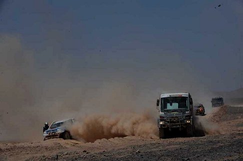 Rally Raid - Dakar atmofsere della 9^ tappa nel territorio cileno tra Antofagasta e Iquique width=