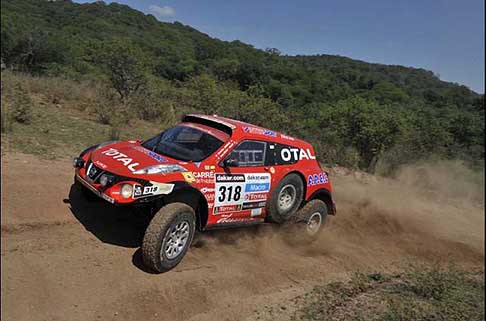 Dakar 2013 - Dakar 2013 9^ tappa San Miguel de Tucuman - Cordoba con la Nissan Juke Racing width=