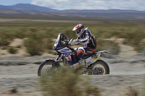 Dakar 2013 - Dakar 2013 biker Duclos Alain su moto Sherco Rally Factory width=