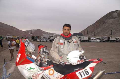 V tappa Dakar - Dakar 2013 - bike back stage 5^ tappa Arequipa-Arica width=
