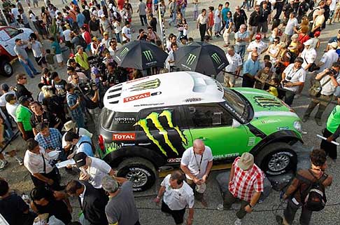 I Tappa Lima - Pisco - Partita la Dakar 2013 il team X-Raid Mini width=