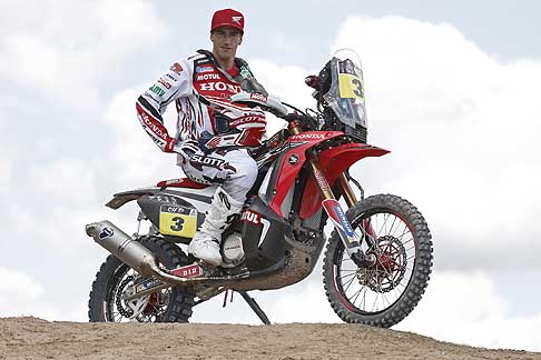 Rally Raid - Dakar 2014 bike Honda con lo spagnolo Barreda Bort Joan width=