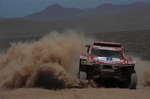 Rally Dessoude - Dakar stage 8 - Rally Cars Dessoude Buggy Oryx driver Magnarldi Thierry width=