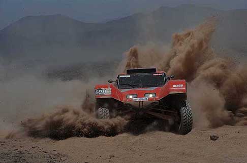 Rally SMG - Dakar stage 8 - SMG Buggy del Driver Errandonea Bernard e co-driver Debron Arnaud width=