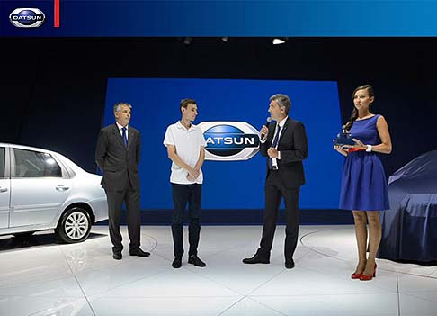Datsun - Le dotazioni di serie a bordo della miDO propongono un allestimento invernale con sedili riscaldabili e retrovisori esterni, mentre i rumori sono stati ridotti al minimo. width=