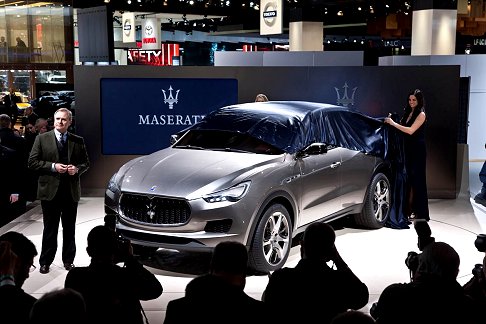 Maserati - Debutto del Suv Maserati Kubang a Detroit Auto Show 2012 width=