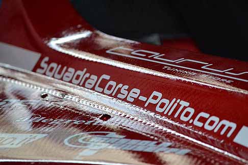 Red Bull - Dettaglio prototipo squadra corse polito width=
