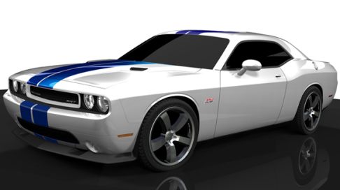 Dodge - Dodge Challenger_392 white width=