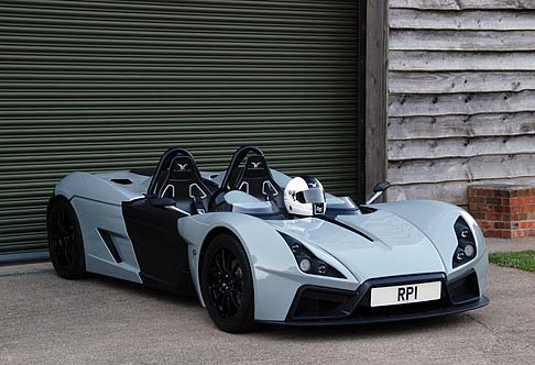 Elemental Motors - Vettura da corsa omologata per l’uso stradale la Elemental RP1 è una sportiva a cielo aperto con motore centrale, che fonde attitudini da strada con tecnologie che attingono direttamente dal mondo delle competizioni.  width=