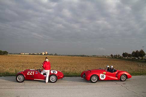 Ermini e Simca - Gran Premio Nuvolari con le auto storiche Ermini 1100 Sport Siluro del 1951 e la Simca Huit Deho del 1938 width=