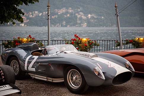 Concorso di Eleganza Villa d´Este 2018 - Ferrari 335 Sport alla riva del Lago di Como