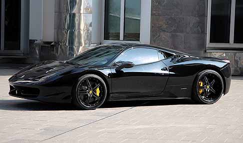 Ferrari - Ferrari 458 Black Carbon Edition laterale versione tuning width=