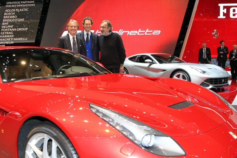 Ferrari - F12 berlinetta completa la gamma del Cavallino, che in soli 4 anni ha presentato modelli diversi, sia a 12 che in quelli a 8 cilindri, cucite su misura secondo le diverse tipologie di clienti. width=