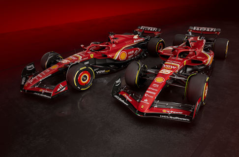 Ferrari - La monoposto Ferrari SF-24 è la settantesima vettura realizzata per affrontare il campionato di Formula 1