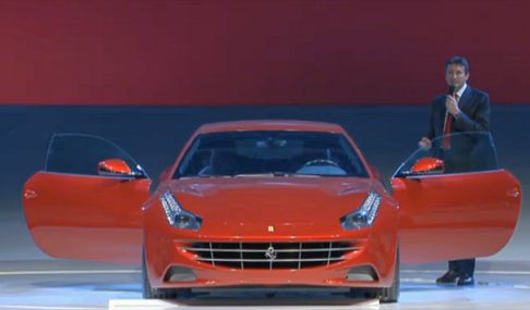 Ferrari - Ferrari FF presentazione interni Dr Enrico Galiani width=