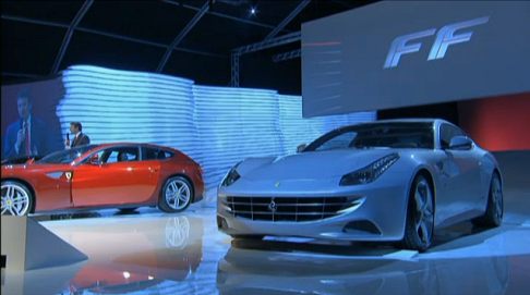 Ferrari - Presentazione della Ferrari FF width=