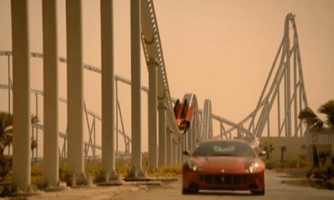Ferrari - Ferrari FF al parco divertimenti di Abu Dhabi width=