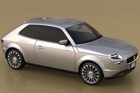 Fiat - Fiat 127 rivista in chiave moderna dal designer David Obendorfer width=