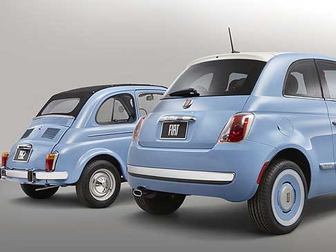 Fiat - Fiat 500 1957 posteriore in edizione speciale width=