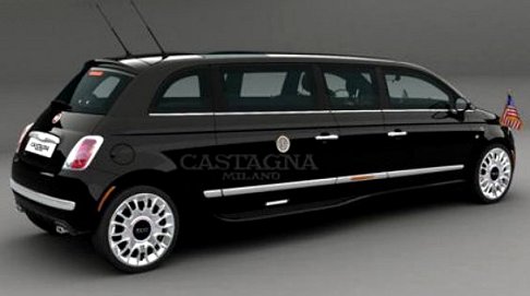 Castagna Milano - Fiat 500 limousine by Castagna Milano width=