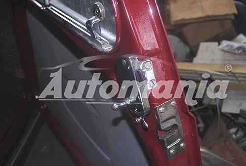 Scoperte Auto da sogno - Fiat 500 Topolino dettaglio maniglia portiera anteriore