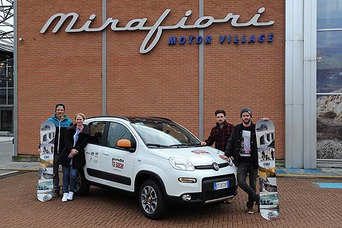 Fiat - L’iniziativa Panda to Sochi, volta a celebrare i 30 anni del modello 4x4, venduto in più di 500.000 unità , nasce dalla collaborazione tra il marchio Fiat e l’editore multimediale Vice Media. width=