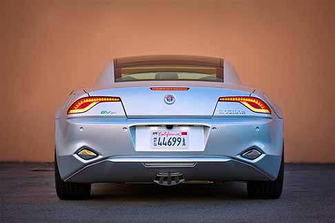 Fisker Automotive - Fisker Karma 2012 retro vettura Silver Wind width=