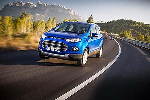 Ford - Agile, sportivo efficiente e confortevole sono le qualità del nuovo suv del brand Ovale dedicato al mercato europeo Ford EcoSport. width=