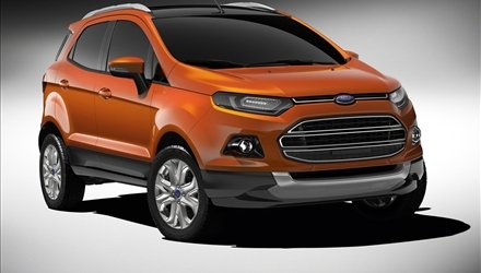 Ford - Ford EcoSport Concept con gruppi ottici che utilizza le luci a LED width=