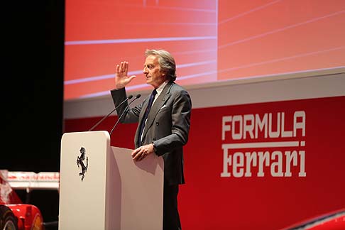 Ferrari - Oltre 250 giornalisti, provenienti da 34 paesi diversi, si sono dati appuntamento a Maranello, su invito della Ferrari, chiamati in occasione dell'evento Formula Ferrari riservato alla stampa. width=