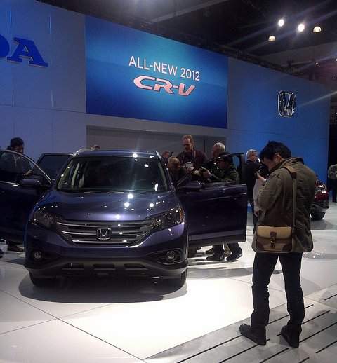 Honda - Honda CR-V 2012 al Salone Internazionale di Los Angeles width=