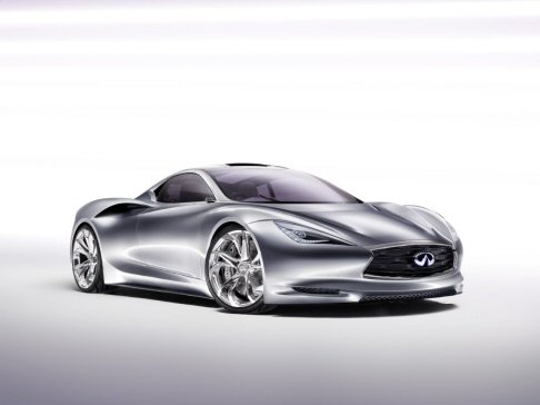 Infiniti - La concept, il cui design mostra le indubbie qualità sportive, si caratterizza per linee fluide ma precise, accompagnate da una vocazione decisamente ambientalista width=
