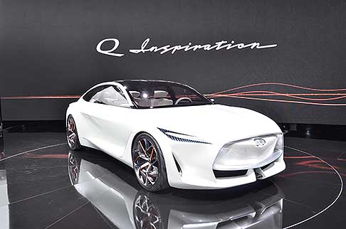 Infiniti - Portavoce di più innovazione è invece la Infiniti Q Inspiration Concept