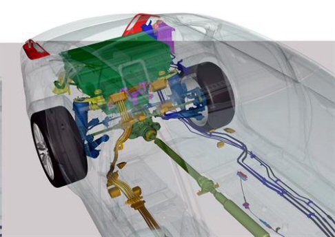 Jaguar - In dettaglio, la Jaguar XJ_e combina la struttura della vettura in alluminio leggero a un sistema elettrico plug-in ibrido (PHEV), con il motore 2.0 litri a benzina, turbocompresso e ad iniezione diretta e un cambio automatico a 8 marce.  width=
