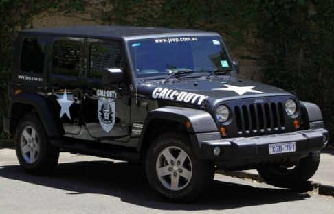Jeep - Jeep Wrangler Call of Duty: Black Ops width=