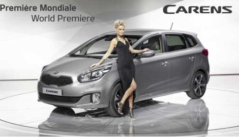 Kia - I riflettori sono sicuramente puntati su quella che rappresenta la novità assoluta dello stand, cioè la nuova generazione della Carens. width=