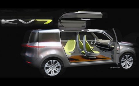 Kia Motors - Kia KV7 Concept Car width=