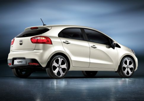Kia Motors - Kia Rio retro vettura width=