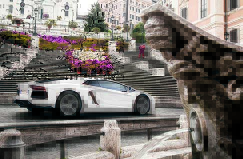 Grand Tour Lamborghini - Lamborghini 50esimo anniversario giunge a Roma width=