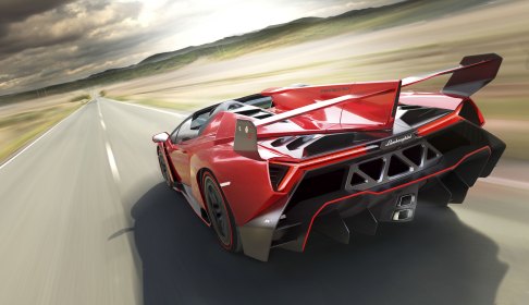 Lamborghini - Lamborghini Veneno roadster posteriore supercar width=