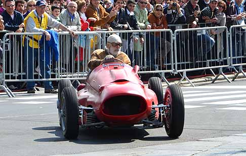 Lancia Marino - monoposto Lancia Marino del 1954 costuira da Marino Brandoli pilotata dal figlio Gigi width=