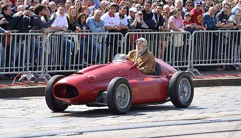 Lancia Marino - Rievocazione storica del «Gran Premi del Valentino» con la monoposto storica Lancia Marino guidata da Gigi Brandoli width=
