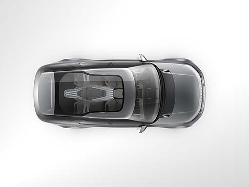 Land Rover - Il Concept Discovery Vision anticipa i progetti in via di sviluppo in Jaguar Land Rover anticipando le tecnologie della gamma futura. Fra queste si segnalano le tecnologie HMI - interfaccia uomo/macchina di prossima generazione. width=