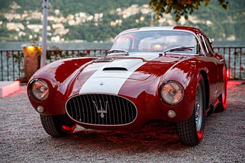 Maserati - La vettura regina dell’edizione 2016 del Concorso d'Eleganza di Villa d'Este, evento annuale patrocinato da BMW Group, è la splendida Maserati A6 GCS.