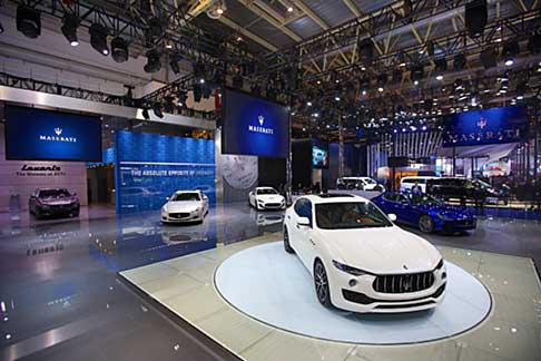 Maserati -  Il nuovo e inedito suv del Tridente sbarca in terra d’Oriente per il debutto ufficiale al Salone di Pechino.