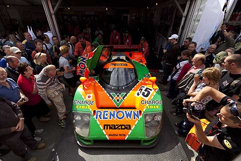Mazda - Mazda 787B Le Mans si aggiudica lo status di leggenda di 24 ore di Le Mans - Mazda Le Mans 2011 width=