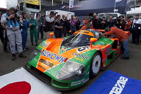 Mazda - Auto da gara Mazda 787B si aggiudica lo status di leggenda di 24h di Le Mans width=