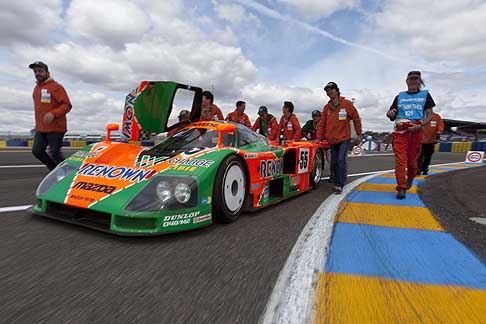 Mazda - Mazda 787B race cars width=