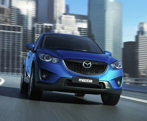Mazda - Mazda CX-5 vista frontale width=