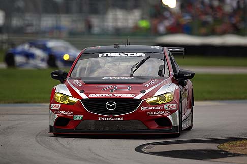 Mazda - Mazda6 SKYACTIV grazie all’innovativo motore diesel SKYACTIV-D, è riuscita, il 26 Luglio scorso a conquistare gli allori del premio Grand-am-Brickyard nella classe GX. width=